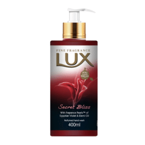 لوكس غسول اليدين سيكريت بليس البنفسج المصري وزيت الإليمي 400 مل