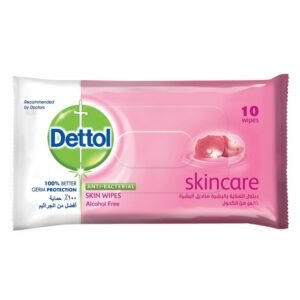 ديتول مناديل للعناية بالبشرة المضادة للبكتيريا 10 مناديل