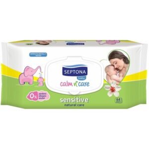 سيبتونا مناديل مبللة للاطفال الحساسة 64 منديل