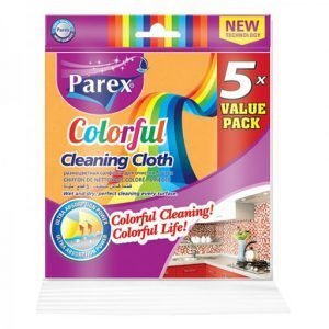 باركس قماش تنظيف ملون 5 قطع