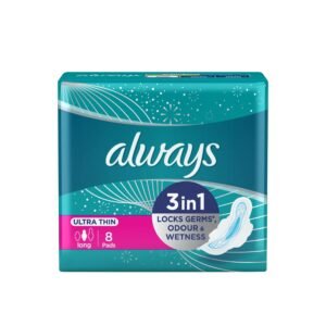 أولويز فوط صحية ألترا ديلايت طويلة 8 قطع