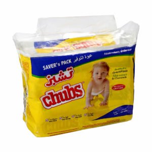 تشبز مناديل مبللة للأطفال بخلاصة الصبار والبابونج 80 قطعة × 2