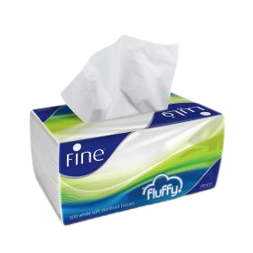 مناديل فاين فلافي للوجه 300 ورقة طبقتين