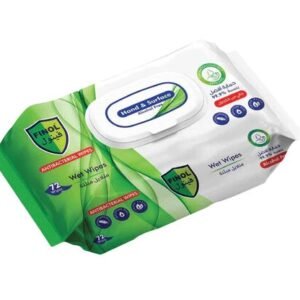 فينول مناديل المضادة للبكتيريا لليدين والاسطح 72 منديل