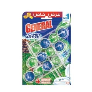 جنرالأقراص تنظيف المرحاض بمسحوق الصنوبر 150 جم