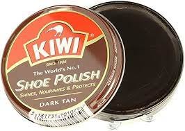 ملمع احذية كيوي دارك تان 50 مل