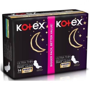 كوتكس فوط صحية رفيعة للغاية ليلية ١٤ فوطة