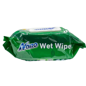 نانو مناديل مبللة بالبابونج وكريم مرطب 120 منديل