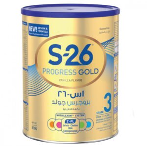 اس-26 حليب بروجرس جولد 900 جم المرحلة 3 من 1- 3 سنوات