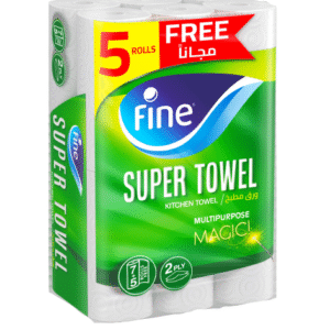 فاين فوط مطبخ سوبر متعدد الاستخدام 23 سم 12 رول