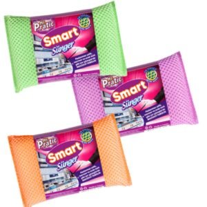 1 قطعة إسفنجة صديقة للبيئة ذكية مكونة من 3 عبوات