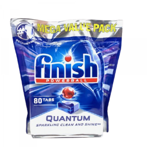 فنينش أقراص كوانتم باور بول الأصلية لغسالات الأطباق 80 قطعة