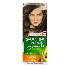 غارنييه صبغة شعر كريم مغذي كولور ناتشورالز بني فاتح رقم 5