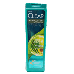 كلير شامبو فروة الرأس المضاد للقشرة للنمو القوي بخلاصة البامبو للنساء 360 مل