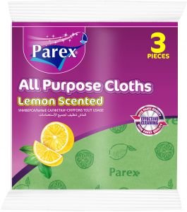 Parex All Purpose Cleaning Cloths Lemon 3 Pcs
