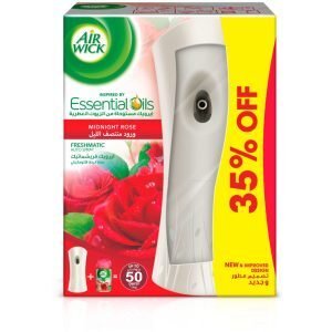 ايرويك معطر جو منعش بخاخ تلقائي برائحة الورد الليلي 250 مل