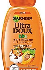 غارنييه الترا دوكس شامبو شعر للأطفال بالمشمش وزهر القطن 600 مل