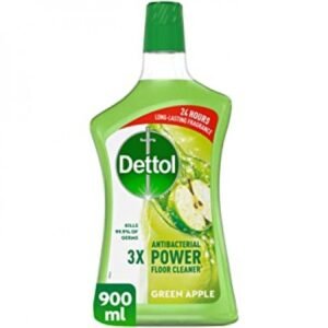 ديتول منظف الأرضيات القوي برائحة التفاح الأخضر 900 مل