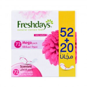 فريش دايز  فوط صحية للنساء 72 قطعة