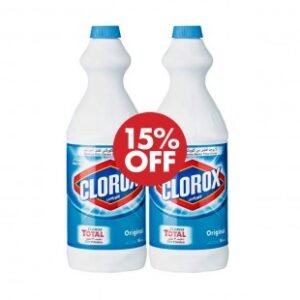 كلوركس مبيض أورجينال 950 مل حبتان