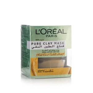 لوريال باريس قناع  بخلاصة الطين والليمون النقي 50 مل