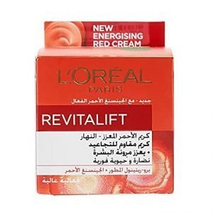 لوريال ريفيتاليفت كريم نهاري منشط أحمر 50 مل