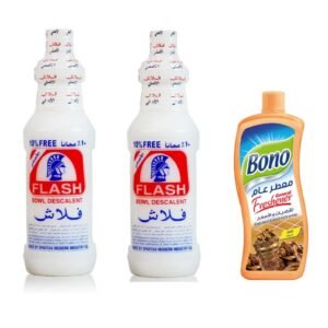فلاش 920 مل*2 + بونو معطر بونو معطر عام 700 مل