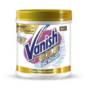 فانيش مسحوق جولد كريستال وايت أوكسي أكشن لإزالة البقع  450 جم