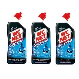 دبلوي سي نت جل منظف المرحاض كريستال بلو فريش 750 مل 2+1 مجانا