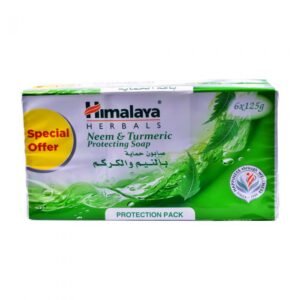 هيمالايا صابون نيم بالكركم 125 جم عدد 6 قطع