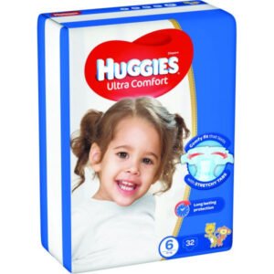 هجيز جامبو (6) 15-20 كجم 32 حفاضة