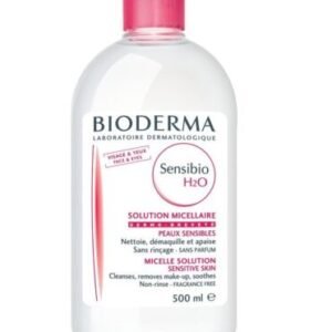 ماء ميسيلار سينسيبيو اتش تو او لازالة الماكياج من بيوديرما للبشرة الحساسة 500 مل
