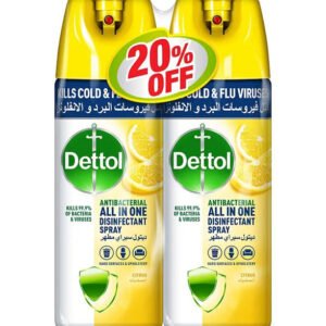 بخاخ ديتول المطهر الكل في واحد المضاد للبكتيريا 2 × 450 مل