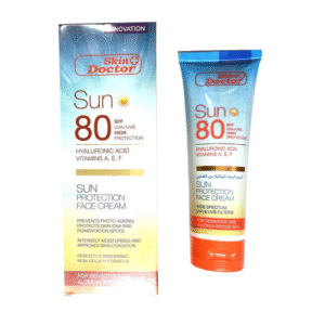 سكين دكتور كريم تفتيح واقي من الشمس للوجه بعامل وقاية من الشمس 80 ، 150 مل