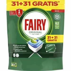 جنية. غسالة أطباق - الكل في 1 كبسولة. 31 يغسل + 31 يغسل.