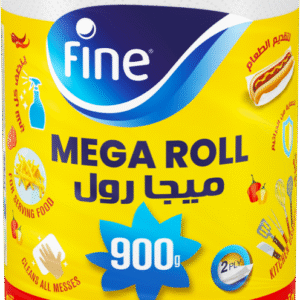 فاين ميجا رول ورق تنشيف مطبخ 900 غم