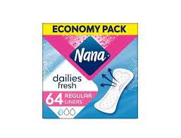 نانا عبوة اقتصادية متعددة برائحة 64 فوطة عادي