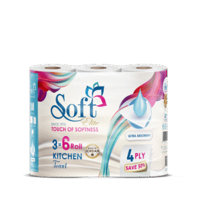 سوفت إليت فوط مطبخ 3 رول 4 طبقات 100 ورقة