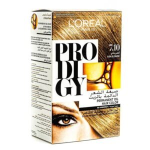 لوريال باريس بروديجي صبغة شعر زيتية دائمة 7.10 أشقر رمادي