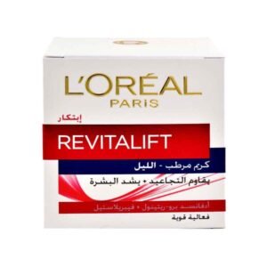 لوريال باريس ريفايتلفت كريم ليلي مقاوم لتجاعيد البشرة 50 مل