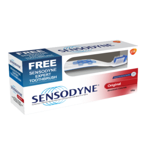 معجون أسنان سنسوداين أصلي مع فرشاة 100 مل