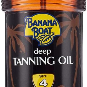 بانانا بوت زيت تسمير البشرة بمعامل حماية 4 ، 236 مل