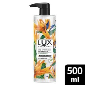 لوكس جل الاستحمام بوتانيكالز لطيور الجنة وزيت ثمر الورد 500 مل