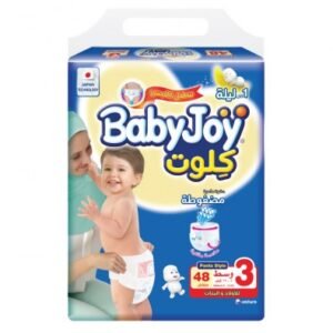 بيبي جوي كلوت مقاس وسط 3 6-12 كجم 48 قطعة