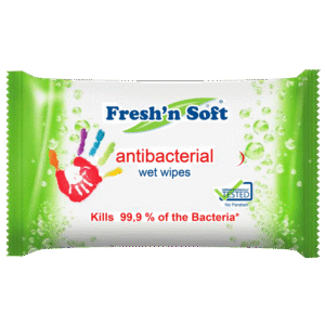 فريش ن مناديل مبللة ناعمة مضادة للبكتيريا 15 منديل