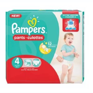 بامبرز حفاضات كلوت مقاس 4 9 الى 14 كجم 28 قطعة