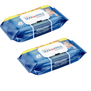 سنو مناديل مبللة 120 منديل قطعتين