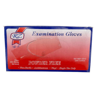 ار زي قفازات لاتكس بدون مسحوق صغير 100 قطعة