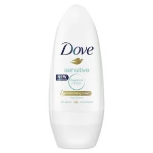 رول اون مضاد للتعرق خالي من العطور للبشرة الحساسة من دوف ، 50 مل