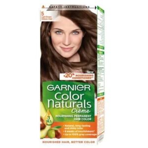 غارنييه صبغة شعر بني فاتح طبيعي رقم 5